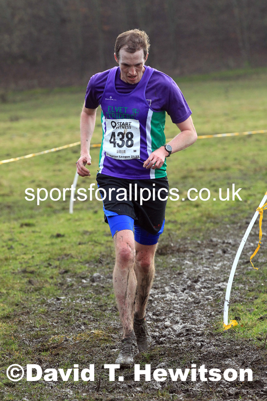 Senior mens 2022 North Eastern Harrier League, Thornley Farm, Peterlee, County Durham. Photo: David T. Hewitson/Sports for All Pics
